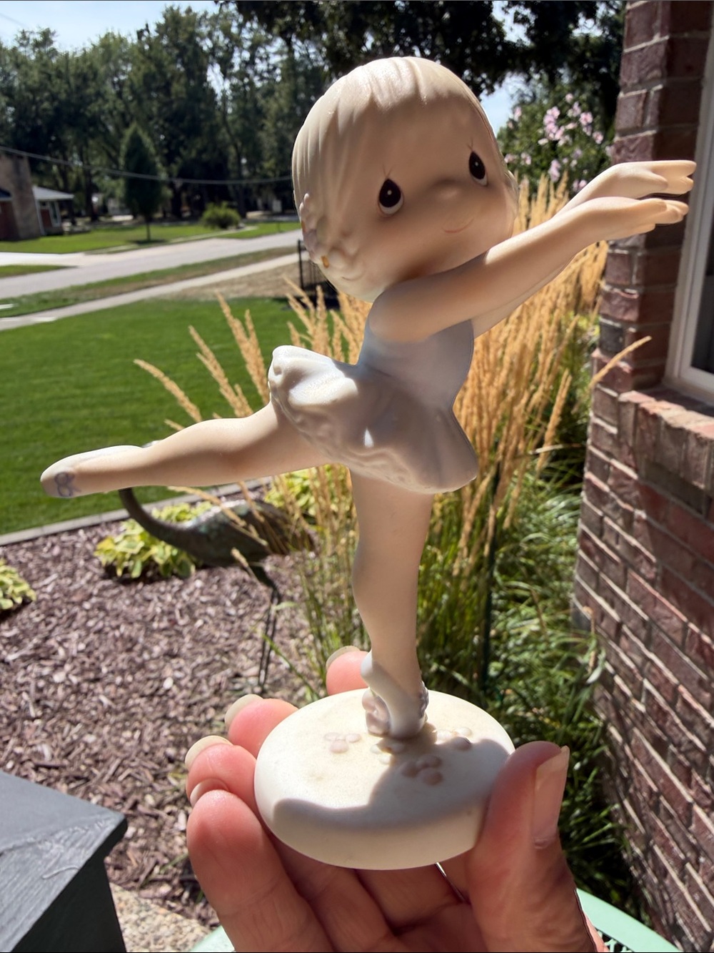 Precious Moments 1989 Lord Turn My Life Around Ballerina Figurine